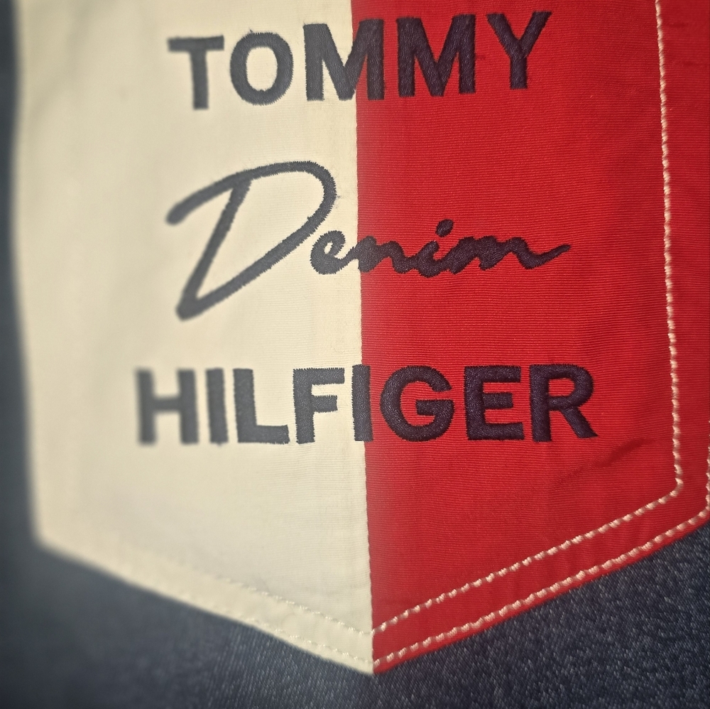 !Buy 1get1 Blue Mens Tommy Hilfiger Auth Macys Jeans 38by32 ×2prs In Offer